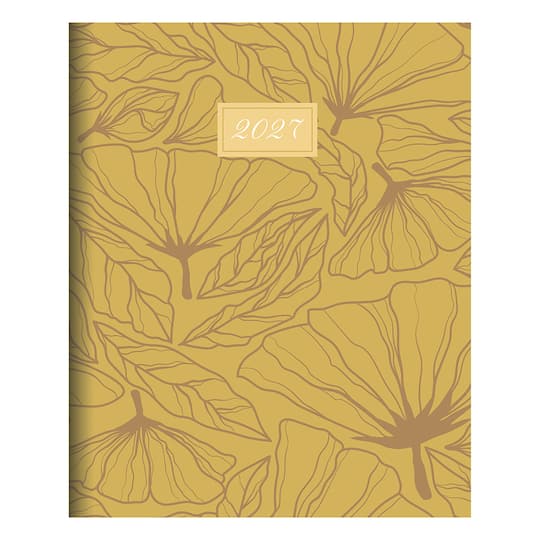 2027 Goldenrod Medium Monthly Planner